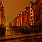 Speicherstadt im Regen II