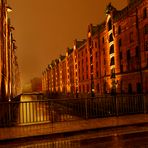 Speicherstadt im Regen II