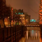 Speicherstadt im Regen III