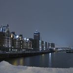 Speicherstadt im Schnee (zur Versteigerung)