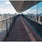 Speicherstadt im Spiegel der Elbphilharmonie 