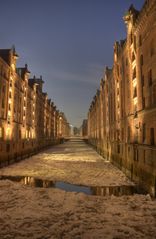 Speicherstadt im Winter