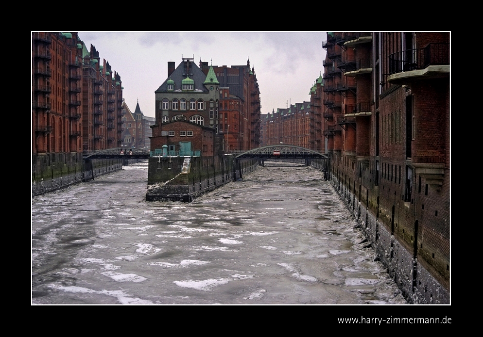 Speicherstadt im Winter