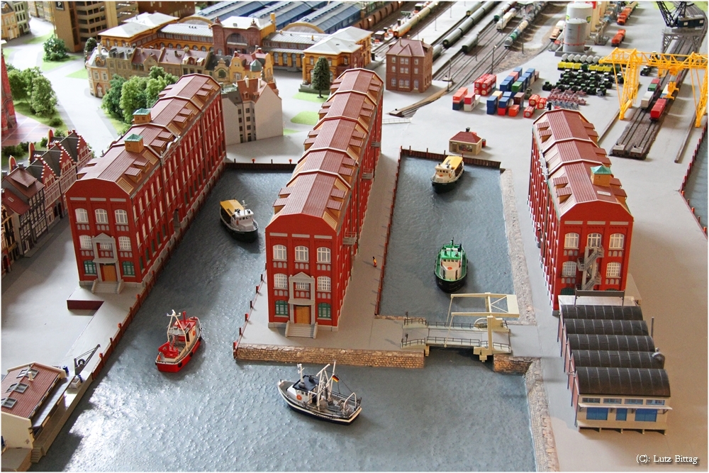 Speicherstadt in 1:87