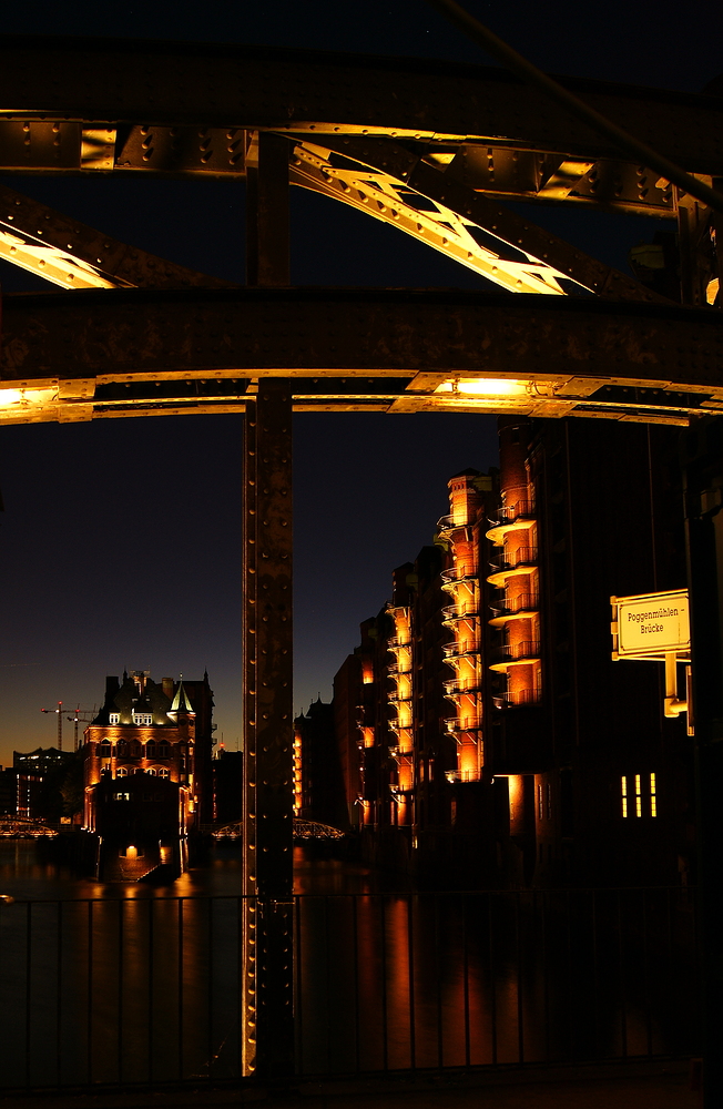 Speicherstadt in Hamburg Version 2