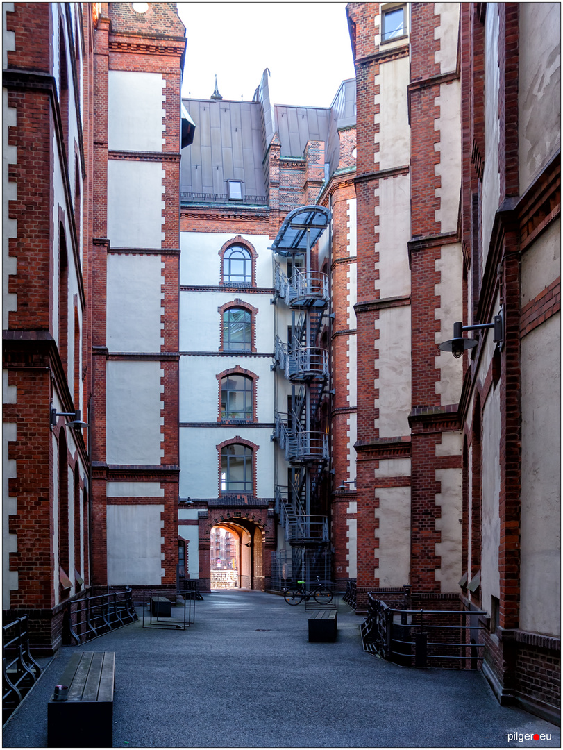 Speicherstadt - Innenhof