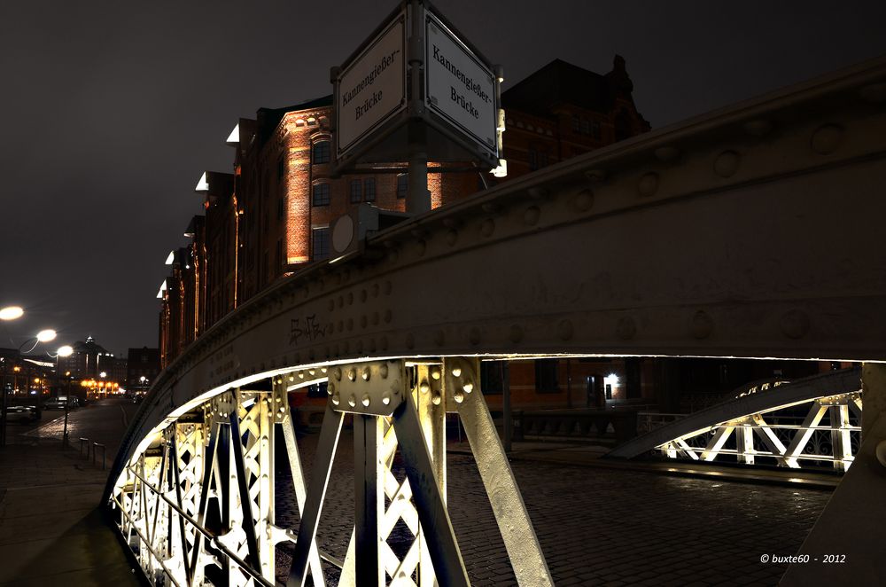 Speicherstadt - Kannengießerbrücke