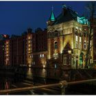 Speicherstadt mit dem Wasserschloss