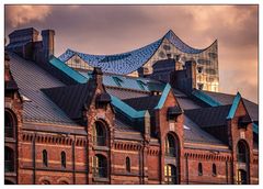 Speicherstadt mit Elbphi