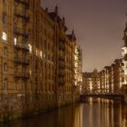 Speicherstadt nahe Mitternacht