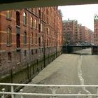 Speicherstadt ohne Elbe ? Nee Ebbe !