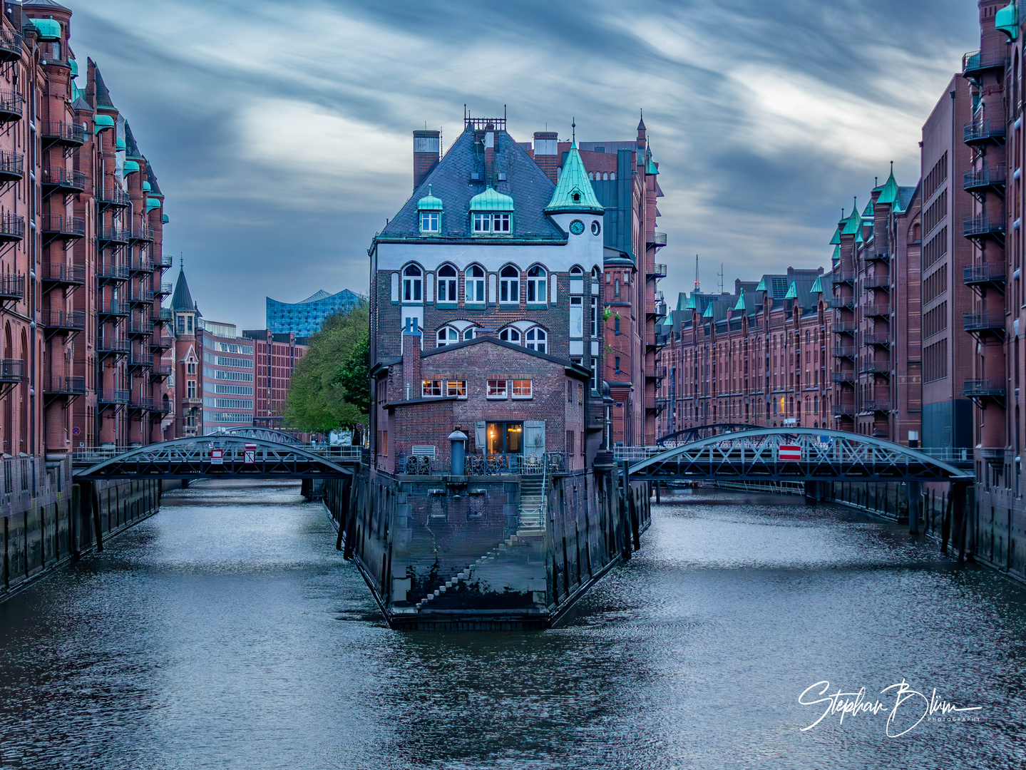 Speicherstadt ohne Licht