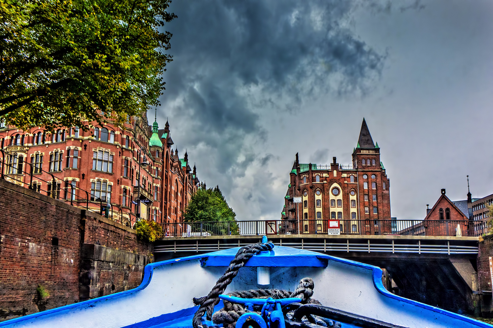 speicherstadt Regenwetter