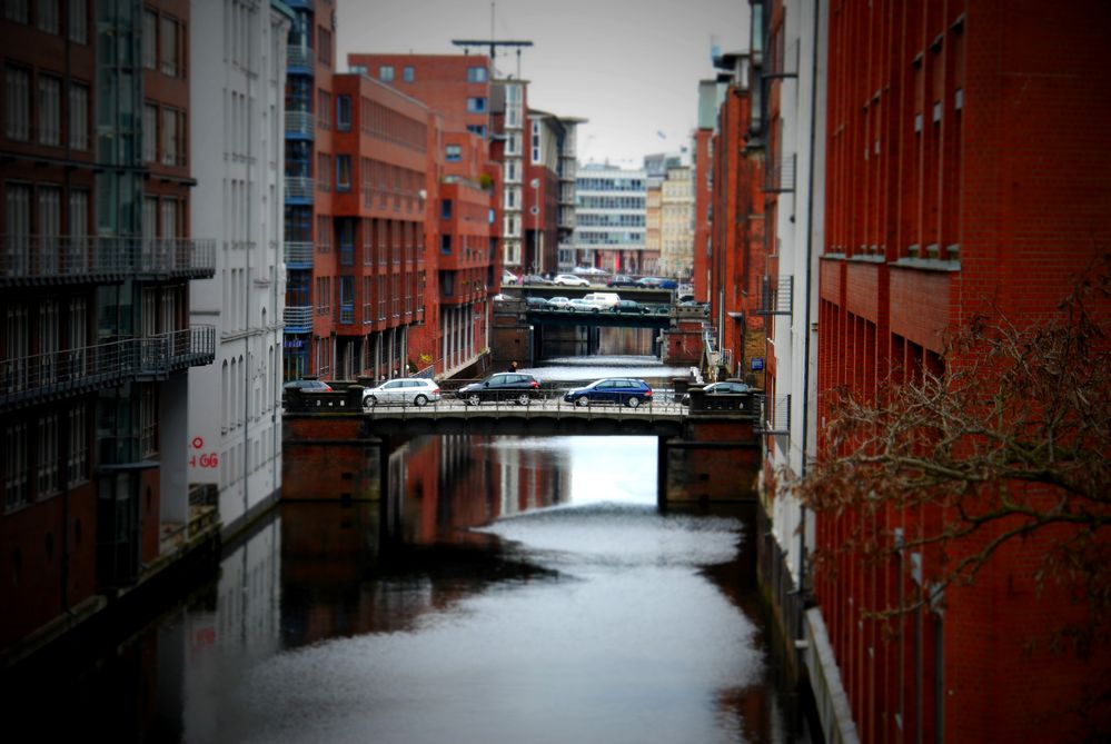 Speicherstadt Tiltshift