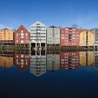 Speicherstadt Trondheim Norwegen