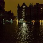 Speicherstadt überflutet