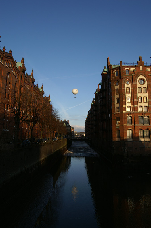 Speicherstadt und der Highflyer