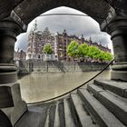 Speicherstadt, unterm Fleetschlößchen