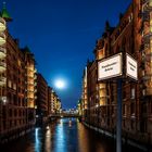 speicherstadt vollmond wandbereiterbrücke 