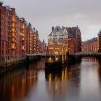 Speicherstadt von der Poggenmühlebrücke