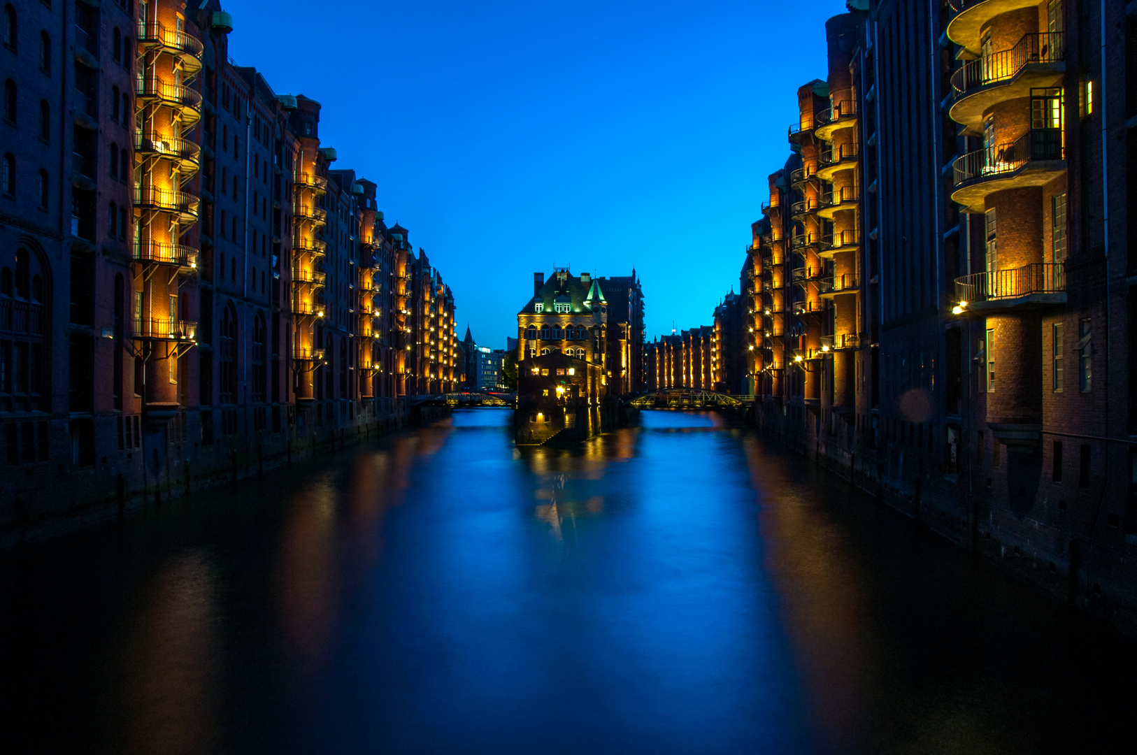 Speicherstadt zur Abendstunde