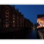 Speicherstadt zur blauen Stunde