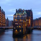 Speicherstadt zur blauen Stunde