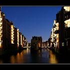 Speicherstadt zur blauen Stunde