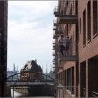 Speicherstadt....mit Menschen....:)