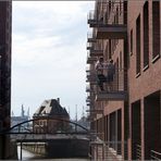 Speicherstadt....mit Menschen....:)