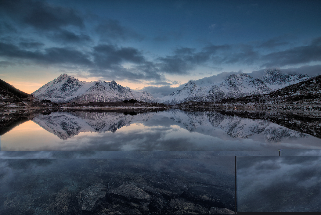 [ _ speil // Lofoten, Vestpollen]