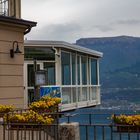 Speiseraum Hotel Miralago mit tollem Blick auf den See