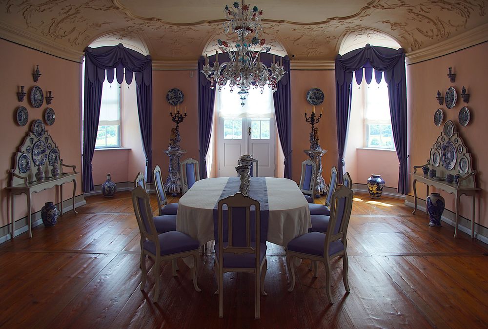 Speisezimmer im Dornburger Rokoko-Schloss