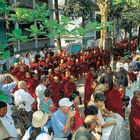 Speisung der Mönche in Mandalay