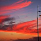 Spektakulärer Abendhimmel über Playa Blanca