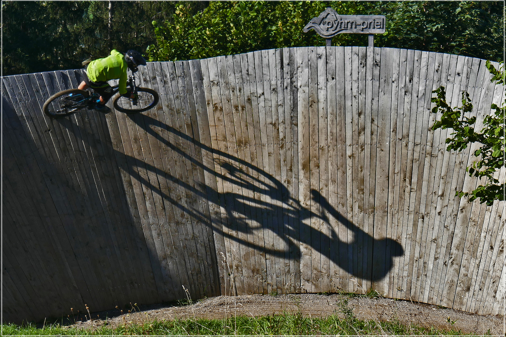 Spektakuläres Mountainbike