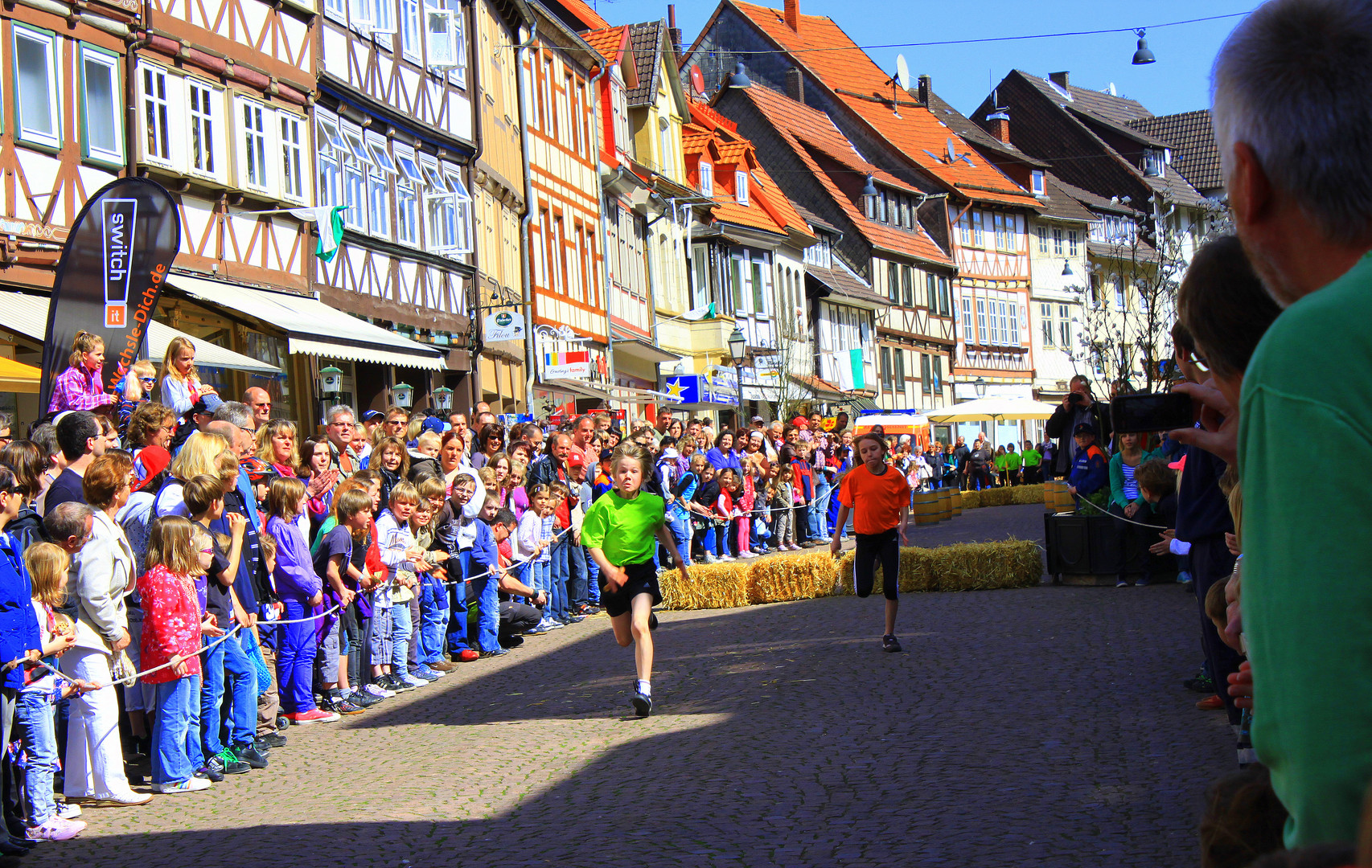 -Spenneweih in Uslar... Staffellauf der Schulen