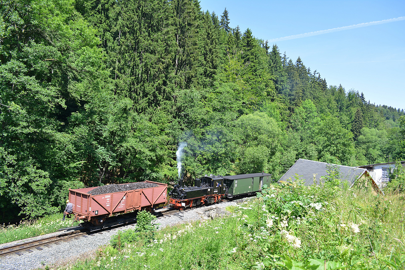 Sperrfahrt zum Werkanschluss