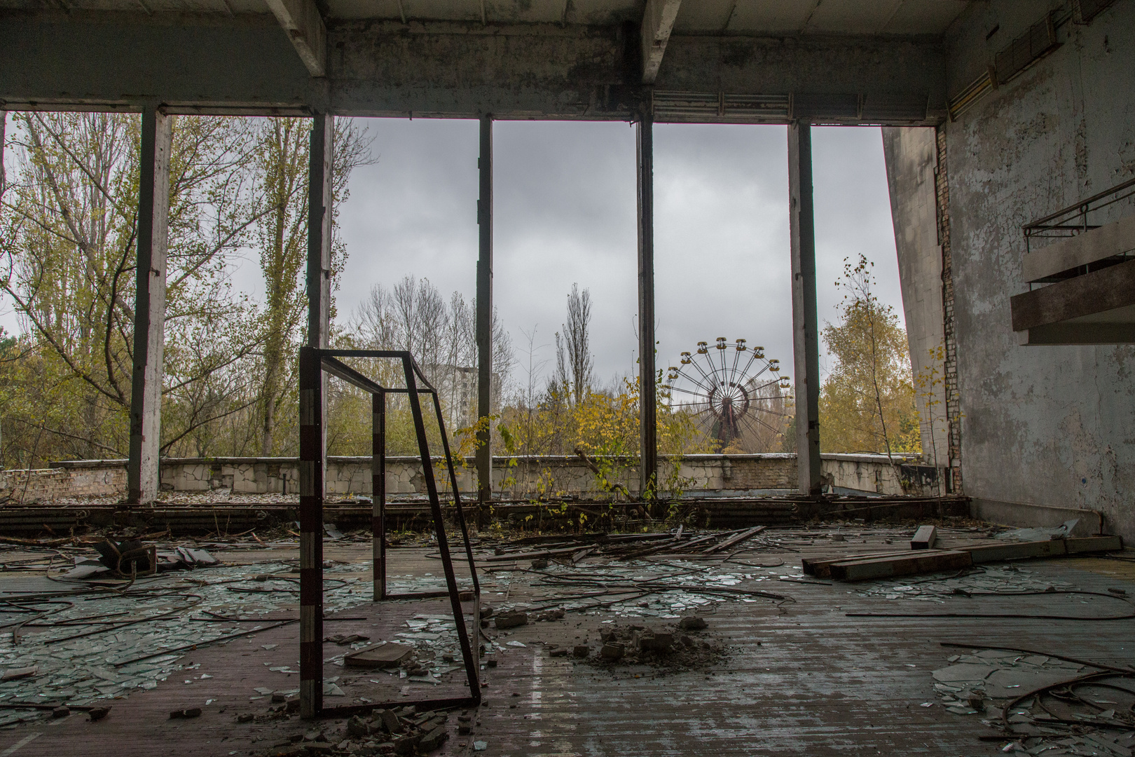 Sperrzone von Tschernobyl - Riesenrad