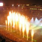 Spettacolo al Camp Nou di Barcellona