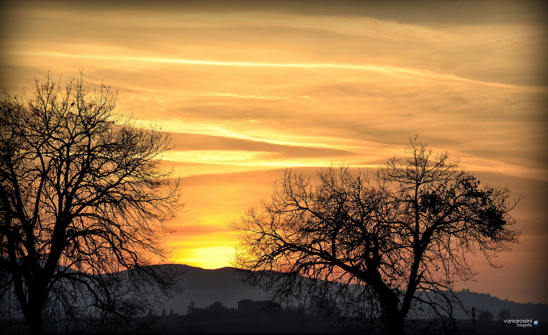 Spettacolo al tramonto