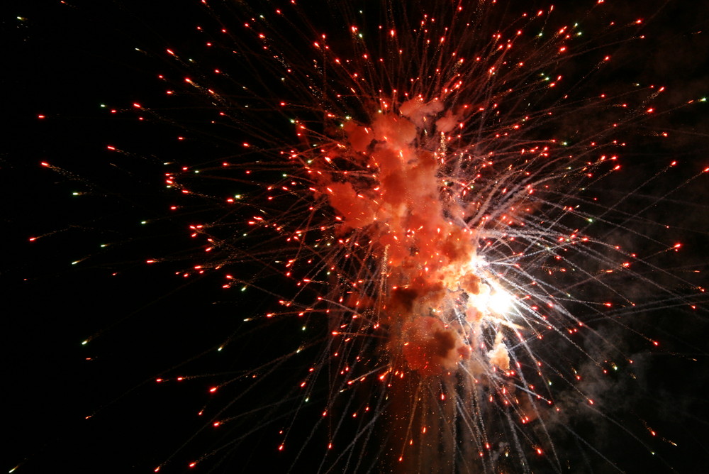 Spettacolo pirotecnico di Ferragosto.