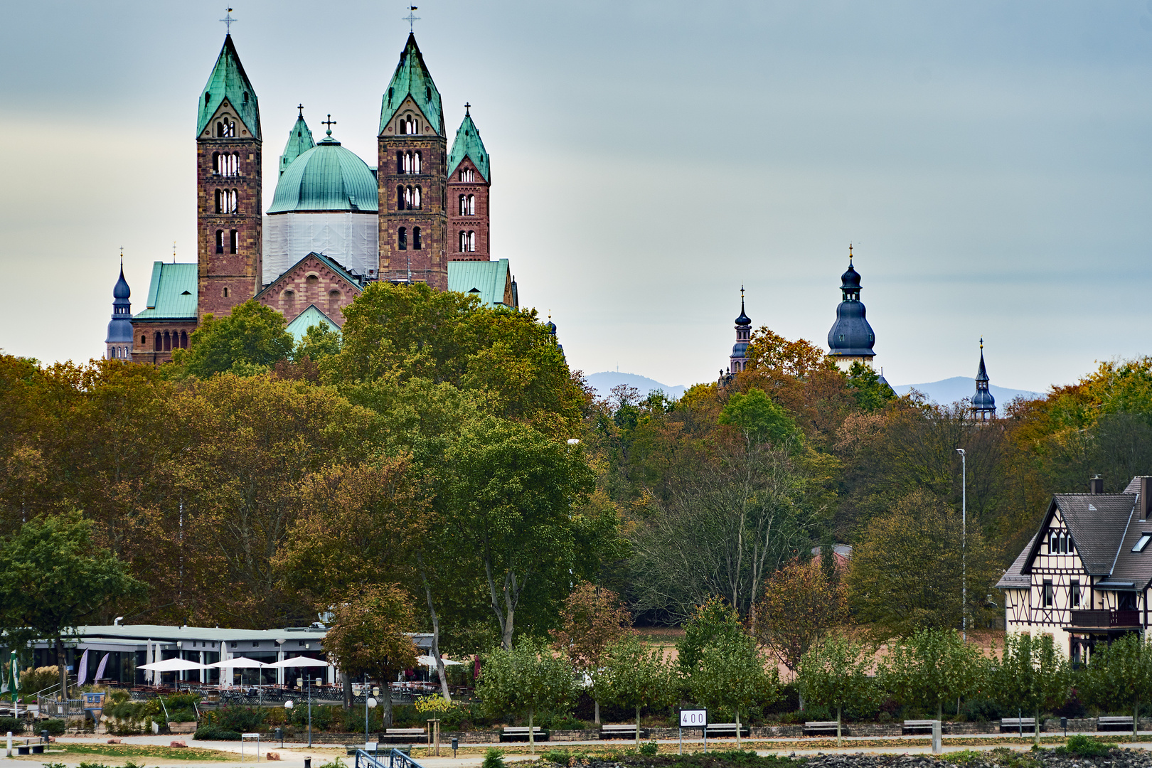 Speyer, Blick über den Rhein