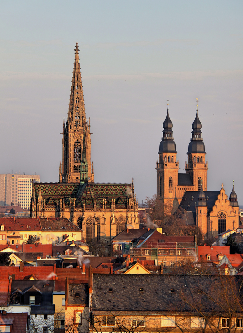 Speyer Gedächtniskirche und St Josefskirche