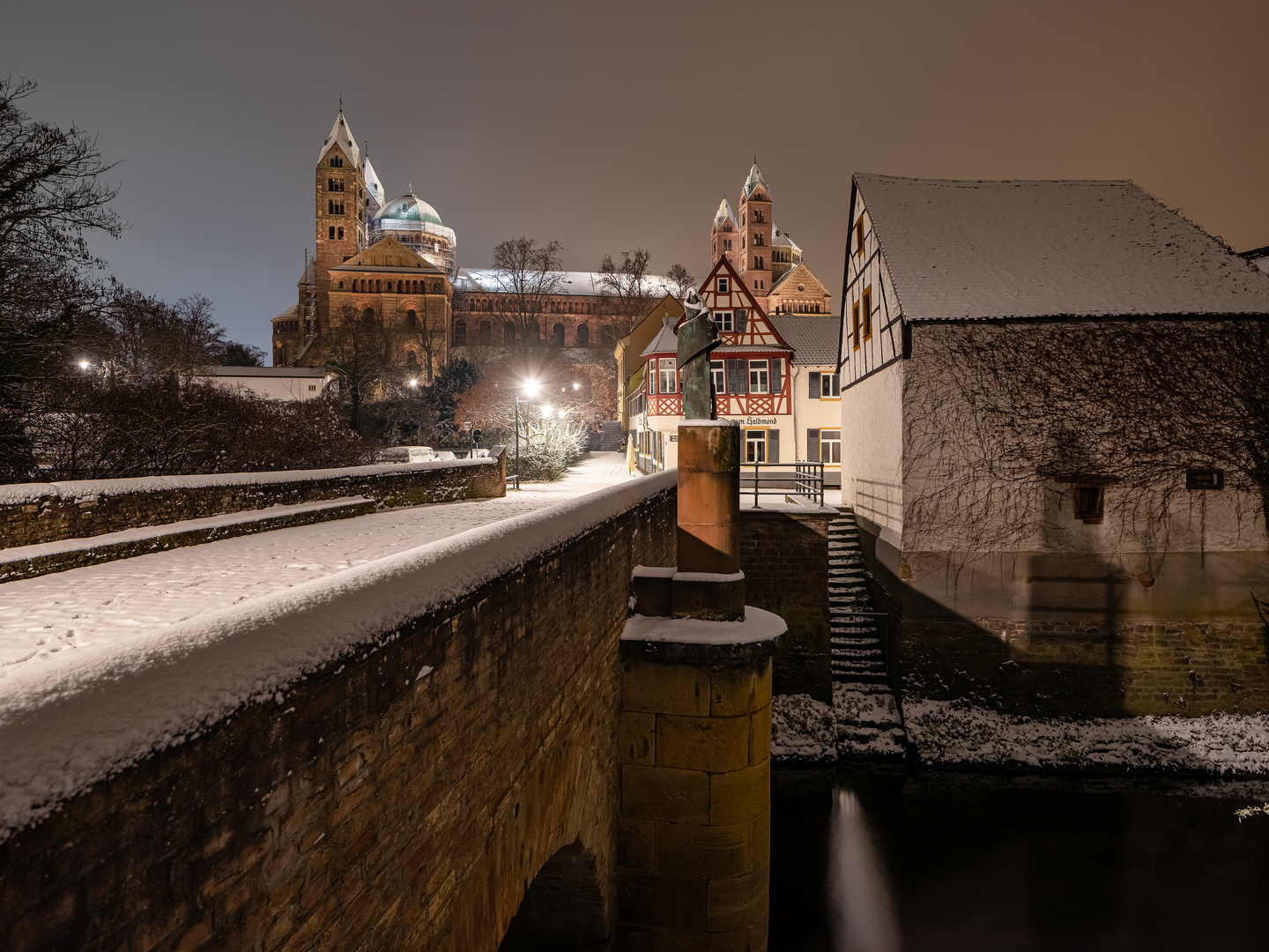 Speyer im Schnee