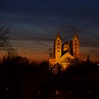 Speyerer Dom bei Sonnenuntergang