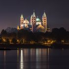 Speyerer Dom in der Nacht