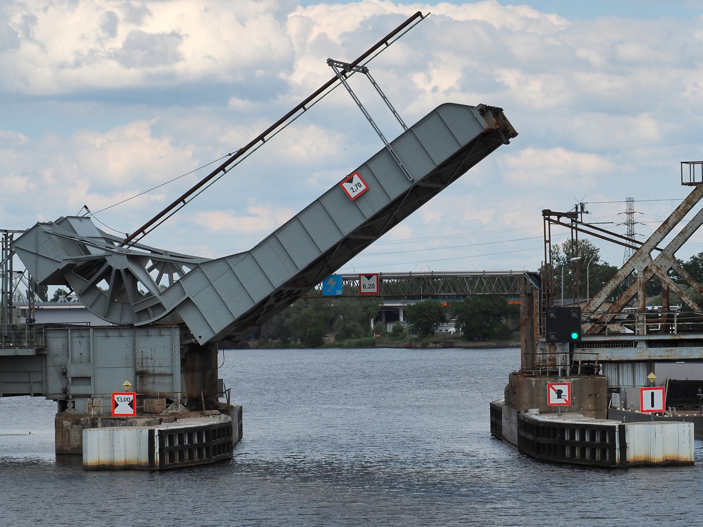 Spezialbrücke Bei Stettin