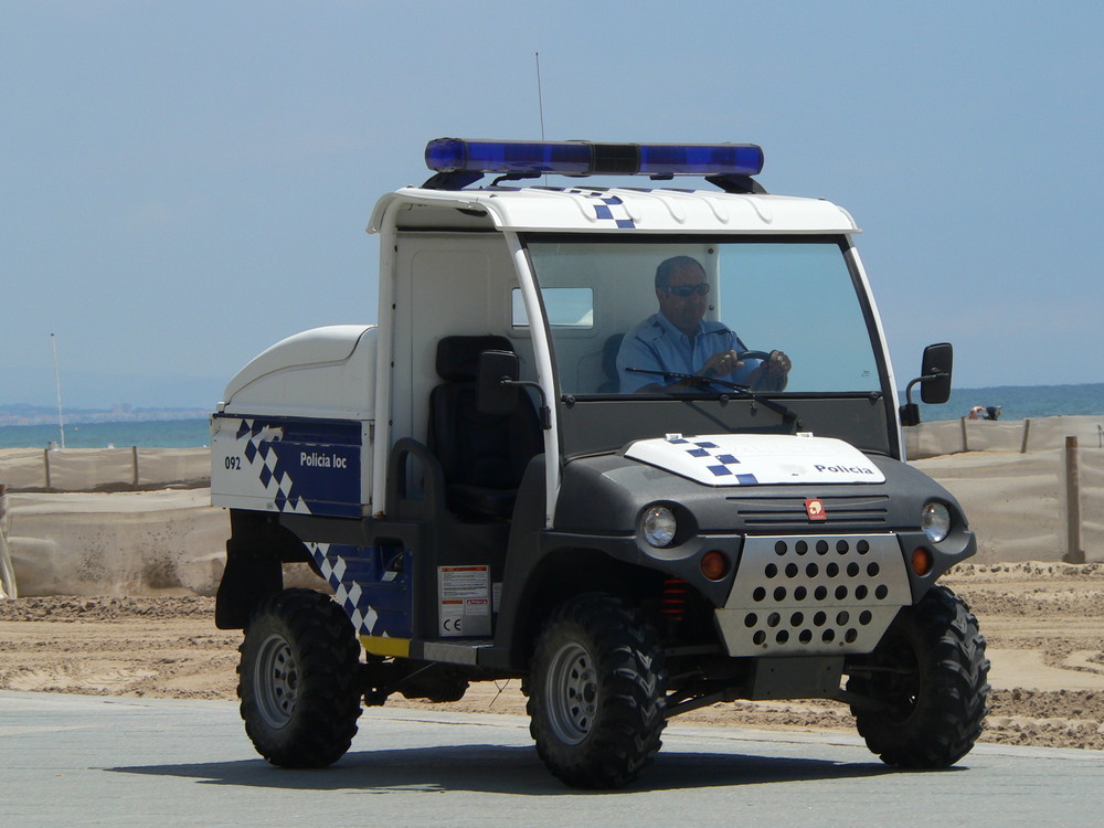 Spezialfahrzeug der Spanischen Polizei