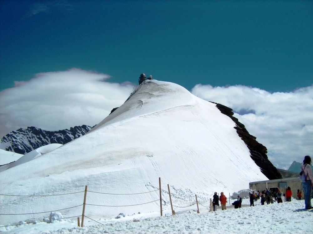 Sphinx auf dem Jungfraujoch